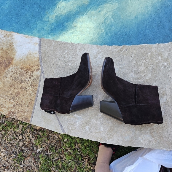 Rag & bon  Newbury Suede  leather  Ankle Boots booties  38, us 8 - Picture 8 of 16